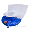 Vacuum Cleaner with Leaf Suction Head, Bag, Brush Attachment, and Wheel for Easy Cleaning